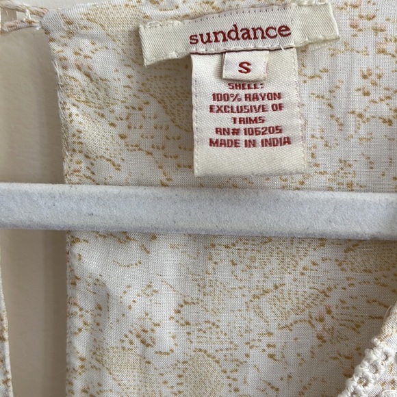 Sundance Short and Sweet Dress Lace Crochet Patchwork Floral Boho mix pattern S - Picture 5 of 7